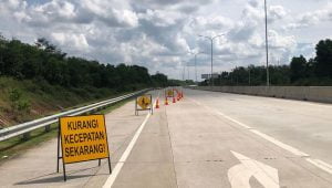 Perbaikan Jalan Tol Lampung Palembang