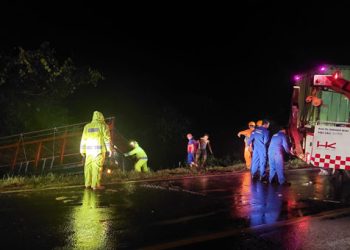 Kecelakaan di Jalintim Mesuji Lampung