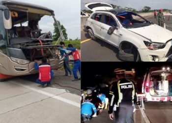 Dalam sepekan, tiga kecelakaan terjadi di Tol Bakauheni-Terbanggi Besar (Bakter) Lampung.