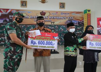 Bantuan Tunai ke Pedagang dan Nelayan di Lampung Timur