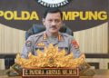 Kabid Humas Polda Lampung Kombes Pol Zahwani Pandra Arsyad