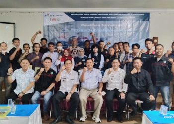 Acara Sekolah Jurnalistik IWO Lampung Timur.