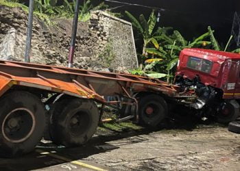 Kecelakaan maut truk di Bakauheni Lampung