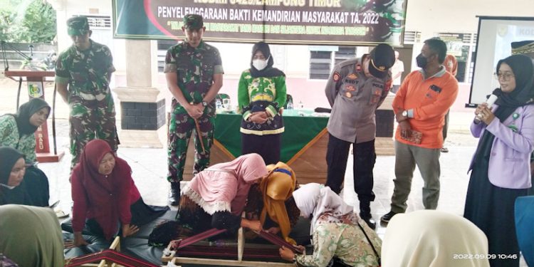 Kodim Lampung Timur akan Berikan  Pendampingan Para Penggiat UMKM