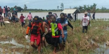 Korban Banjir di Lampung Selatan
