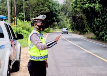 Operasi Zebra Krakatau 2022, Satlantas Polres Lampung Timur.