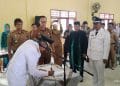 Pelantikan Al Amin sebagai Kades PAW Desa Labuhan Ratu, Lampung Timur. (Foto: And).