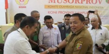 Gubernur Lampung Arinal Djunaidi Menjadi Ketua KONI