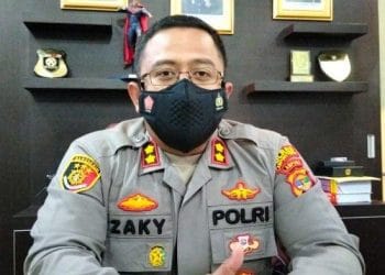 AKBP Zaky Alkazar Nasution, Kapolres Lampung Timur.