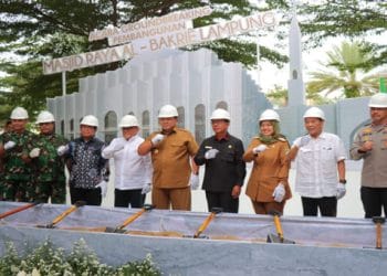 Masjid Raya Al-Bakrie Mulai Dibangun