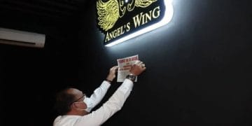 Angel's Wing Bandar Lampung Disegel