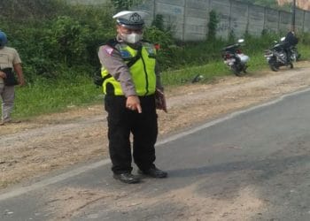Kecelakaan di Jalan Sutami Lampung