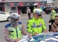 Satlantas Polres Lampung Timur Gelar Razia, Puluhan Kendaraan Kena Tilang