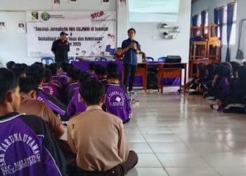 Sejiwo Masuk Sekolahan di Lampung Timur