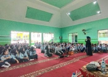 IWO Lampung Timur Sosialisasi di SMK Transpram 2